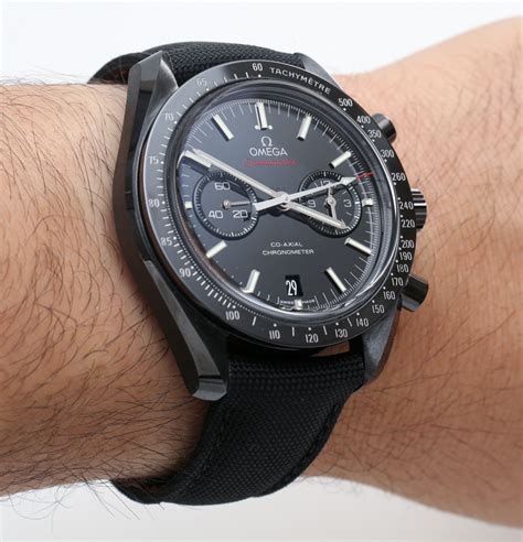 omega speedmaster dark side of the moon review|omega speedmaster moonwatch black.